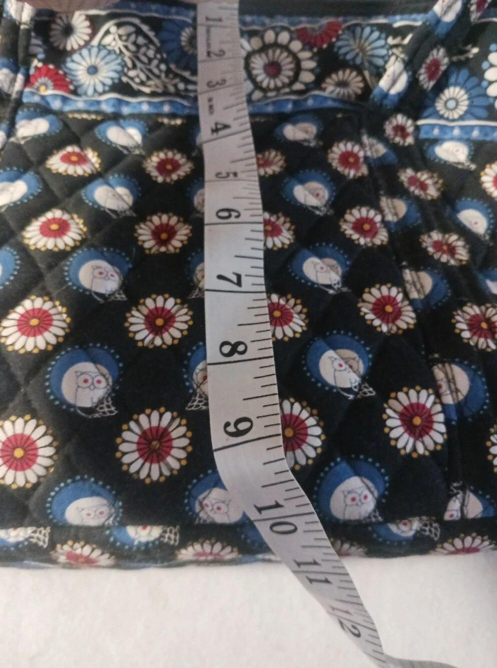 VERA BRADLEY Quilted Handbag Purse Bag Shoulder Medium Size
